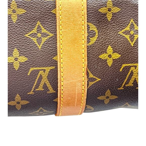 Louis Vuitton Keepall Bandouliere Duffle 45 Brown Canvas - Picture 8 of 11